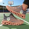 Men Running Sports Shoe Fashionable Avant-garde Mesh Anti Slip Casual Sneakers Ultra Light Fast Drying Basketball Training Shoes