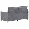 Sofa Light Grey 156 X 81 X 87.5 Cm Polyester