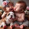 5d Diy Diamond Painting Girl Dog Portrait Diamond Embroidery Seaside Full Round Drill Cross Stitch Kits Gift