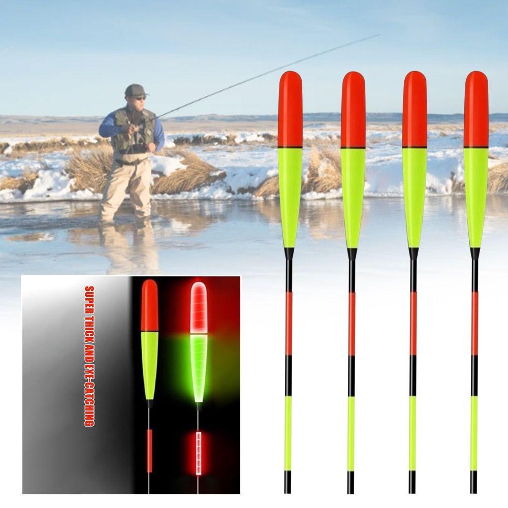2pcs Ultra Sensitive LED Smart Float Luminous Electronic Float Luminous Float  Outdoor Fishing