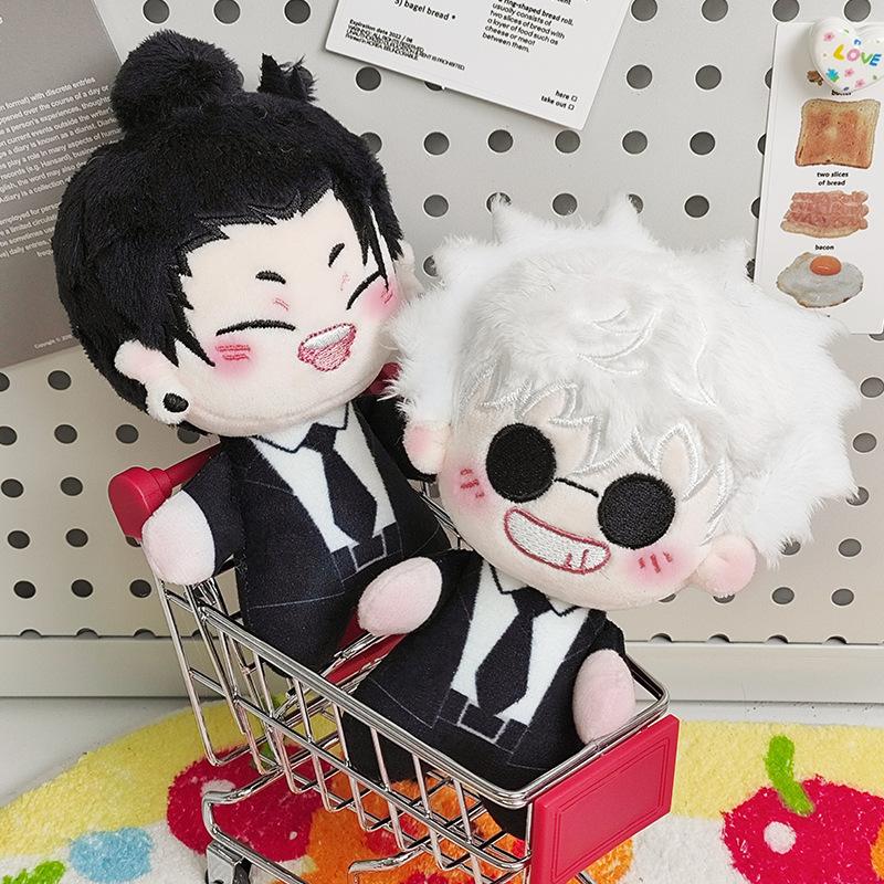 10cm Jujutsu Kaisen Anime Kawaii Plush Gojo Saturo Geto Suguru Cosplay Plush Toy Cute Soft Collection Birthday Gift