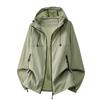New Summer Sunscreen Clothes Men's Ice Silk UPF10 + Couple's UV Protection Light and Breathable Sports Jacket for Men and Women