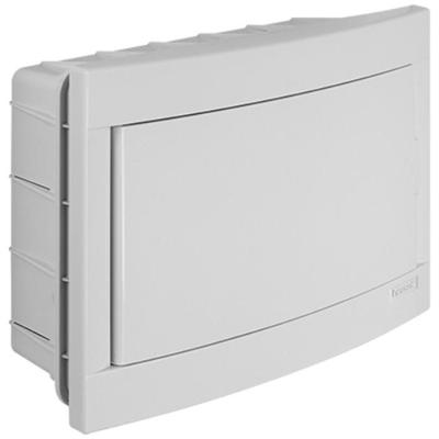 Einbauverteiler 12 Module Panasonic mit blickdichter Tür