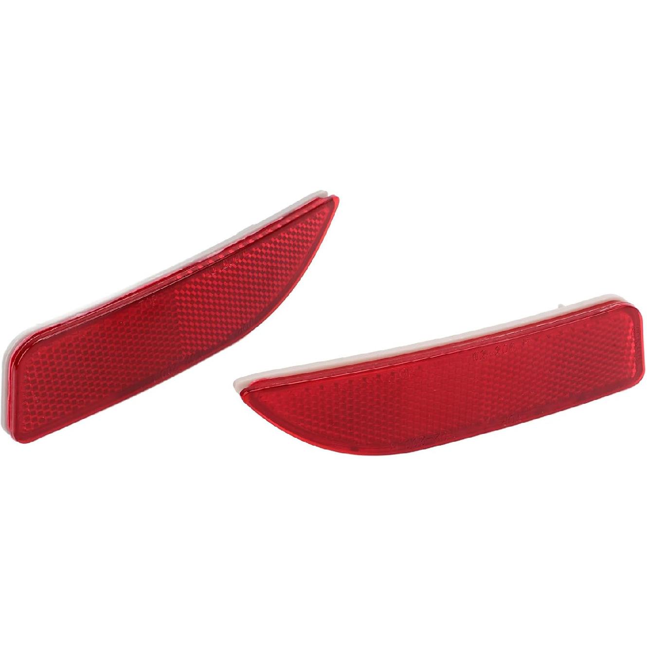 EVGATSAUTO Bumper Reflector Light, 2x Rear Bumper Lamp Reflector Light 8191002130 Rear Left and Right For 2011 2012 2013