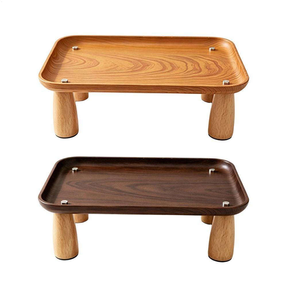 Spill Tray Elevated Pet Feeder Removable Tray Cat Bowl Stand Raised Cat Food Table Pet Feeding