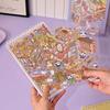 PET Miniature Scene Stickers 20 Sheets Scene Visual Stacking Sticker Sticker Book  Creative Play