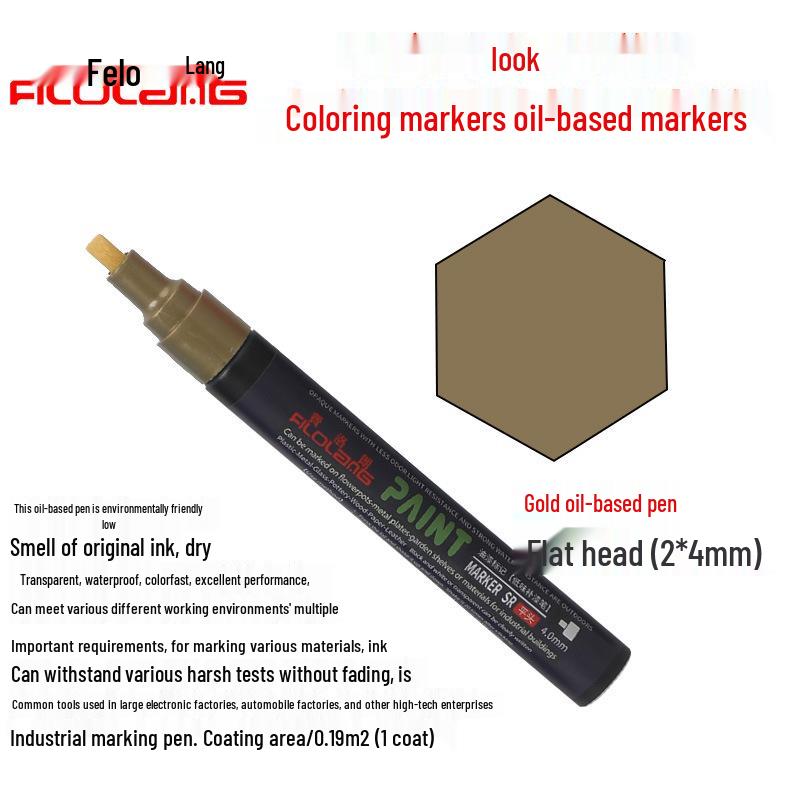 Gundam Hand-Painted Matte Oil-Based Paint Marker