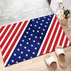 American Flag Polyester Carpet, Soft Indoor Mat for Office Chair, Living Room, Computer Desk - Decorative Home Office Rug Design