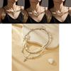 Luxurious Long Cross Pearl Necklace For Women With Sophisticated Touch