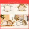 Juguete de Peluche de Pingüino Búho con Accesorio Magnético en el Hombro Para Niños Coleccionistas de Juguetes de Animales