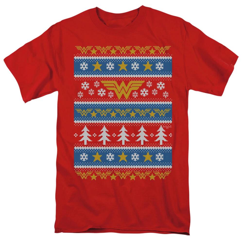 Wonder Woman  Christmas Sweater  - Regular or Tank - to 5X L
