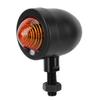 Gelbes Licht Motorrad Blinker Blinkleuchte Modifikationszubehör(Schwarz)