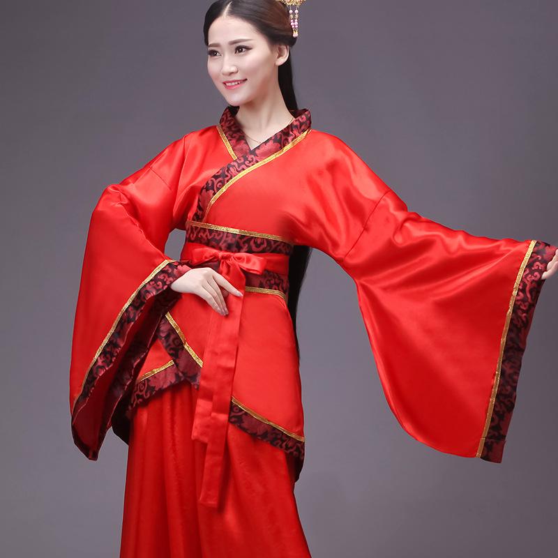 Rochie Hanfu Stil Tang Antic pentru Femei - Fustă Stil Zână cu Înfășurare Dublă pentru Ceremonii Formale și Spectacole