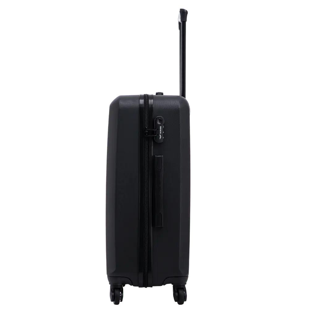 Set of 3 Wings Harrier Black Suitcases