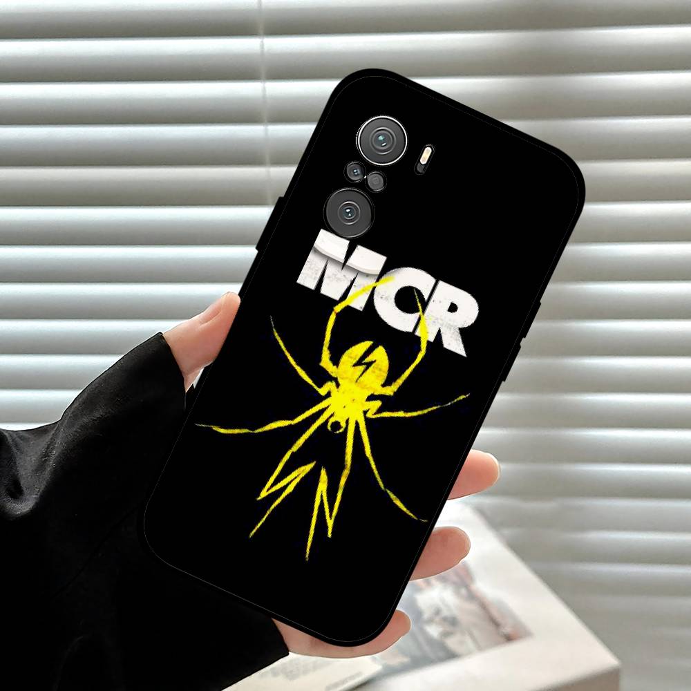 

A-My-Chemical Romance MCR Чехол для телефона для Xiaomi Redmi 13 12 13 12C 14C Redmi Note 14 13 12 Pro Plus 12S 11S 11 10S Мягкий чехол Redminote11PRO