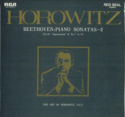 LP deska VLADIMIR HOROWITZ  Umění Horowitze Sv.. 6 Beethoven P VRA2066S RCA RED SEAL Japonsko Klasická Použitá