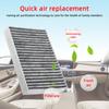 CF12157 Car Cabin Air Filter for Toyota Corolla 2019-2024 Auto Filters Carbon Fiber