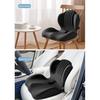 Cuscino Ergonomico per Seduta con Supporto Lombare, Cuscino Traspirante per Sedia da Ufficio per Schiena e Glutei, Cuscino per Seduta in Schiuma Viscoelastica ad Alta Densità per Auto Casa