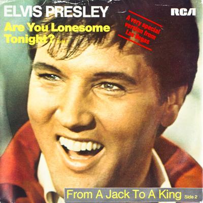 7inch Record ELVIS PRESLEY - Are You Lonesome Tonight? RCA196 RCA 1982 UK Pop Used