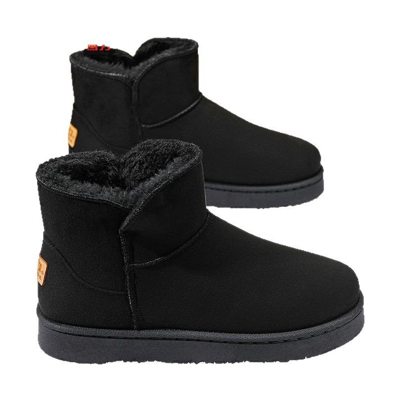 Schneestiefel Herren gefütterte verdickte Baumwollschuhe Winter neue Herren High-Top Martin Stiefel Outdoor Freizeitschuhe Herren