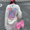 MLB Like Collection Sweatshirts Unisex White Crew Neck Moderate Regular 3AMTL0414-50CRS
