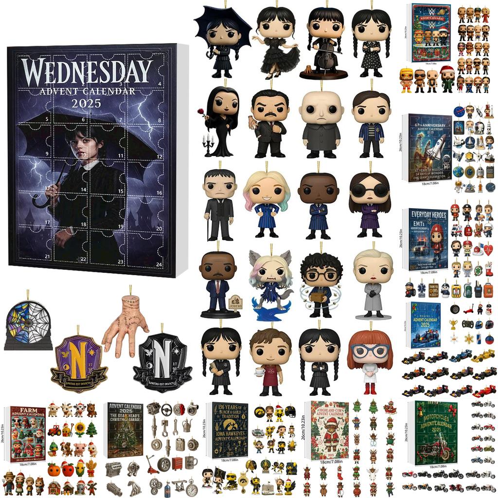 Série Vesmír Farma Téma Wwe Šampion Vánoční Adventní Kalendář Slepý Box Pro Sváteční Oslavy A Obdarování