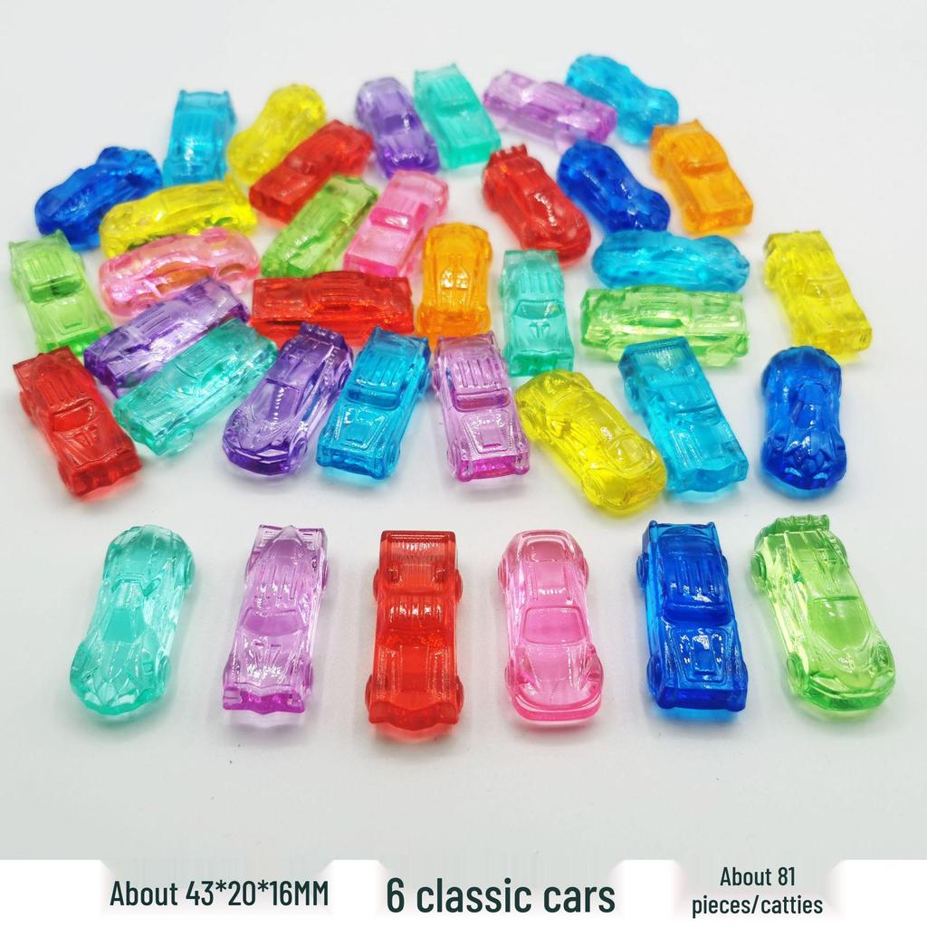 Colorful Mini Acrylic Milk Bottle Cartoon Ornaments - Cute Handmade DIY Decorative Accessories