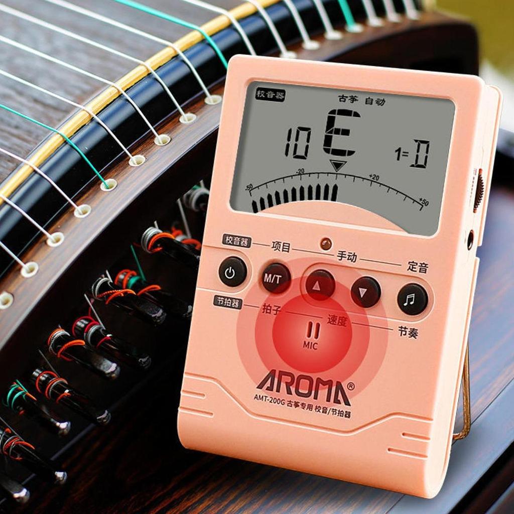 Digital Metronome Tuner Ukulele Tone Generator Automatic Tuning Device for Bass Guzheng Musical Instrument Accessories