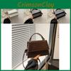 Stylish Casual Women's Crossbody Bag 2024 Fashion Trendy Shoulder Purse In Black White Coffee