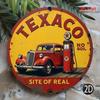 Vintage Texaco Metal Sign 20x30 Cm Retro Wall Decor for Garage