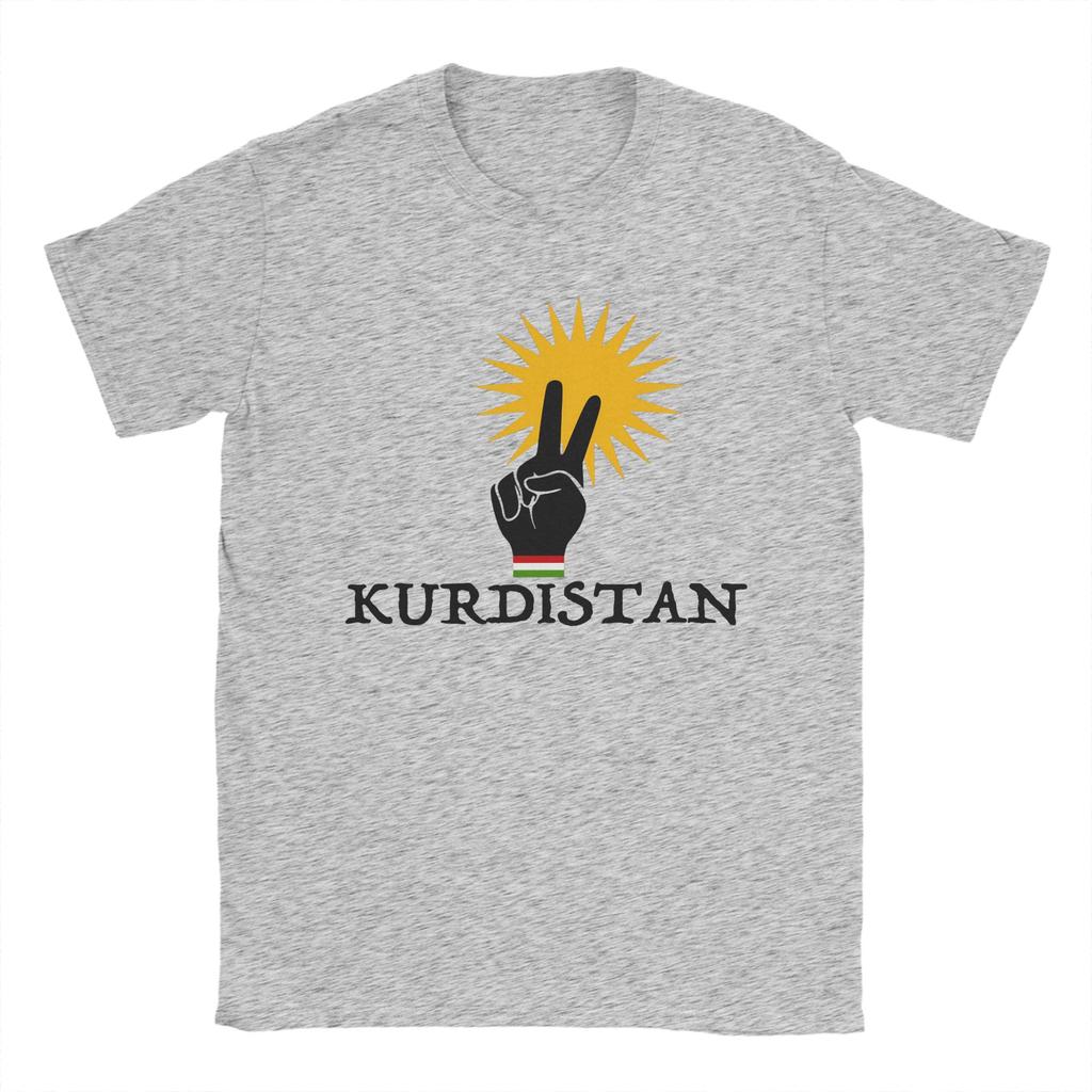 Kurdistan Unisex T Shirt Awesome Tee Shirt Short Sleeve Crew Neck TShirt Pure Cotton Party Tops