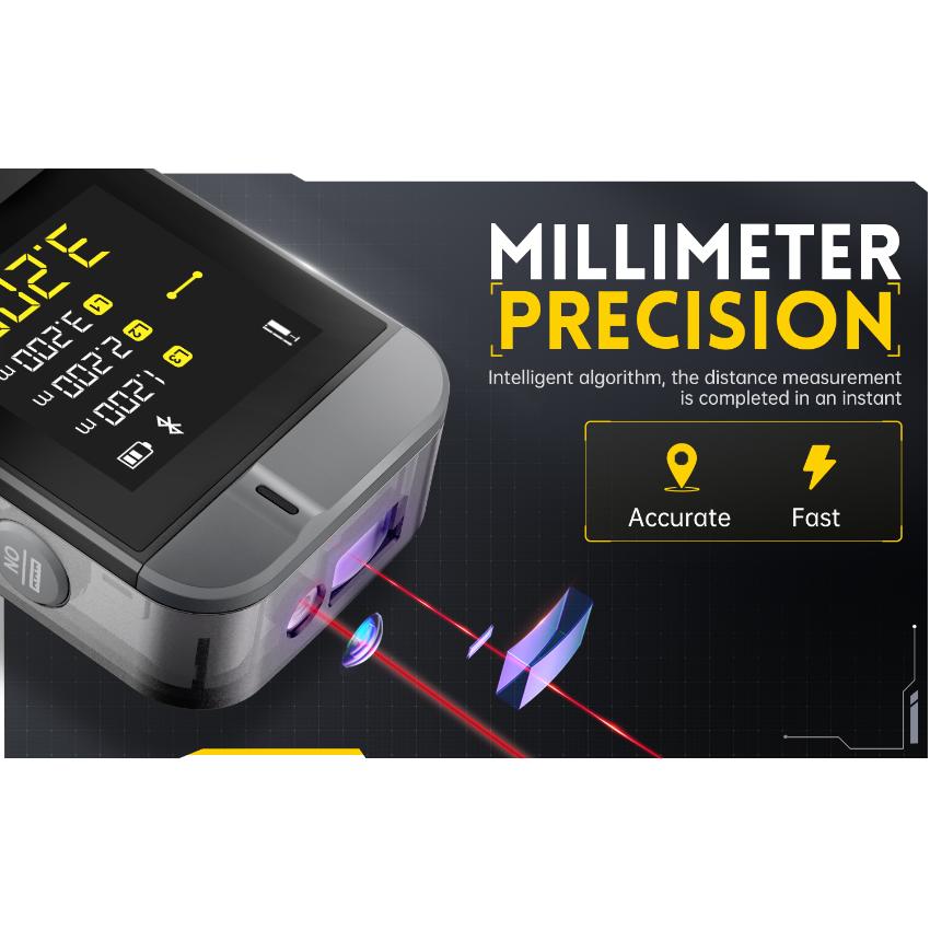 Kaufe FNIRSI IR40 Laser Rangefinder 40M Laser Tape Measure Accurate