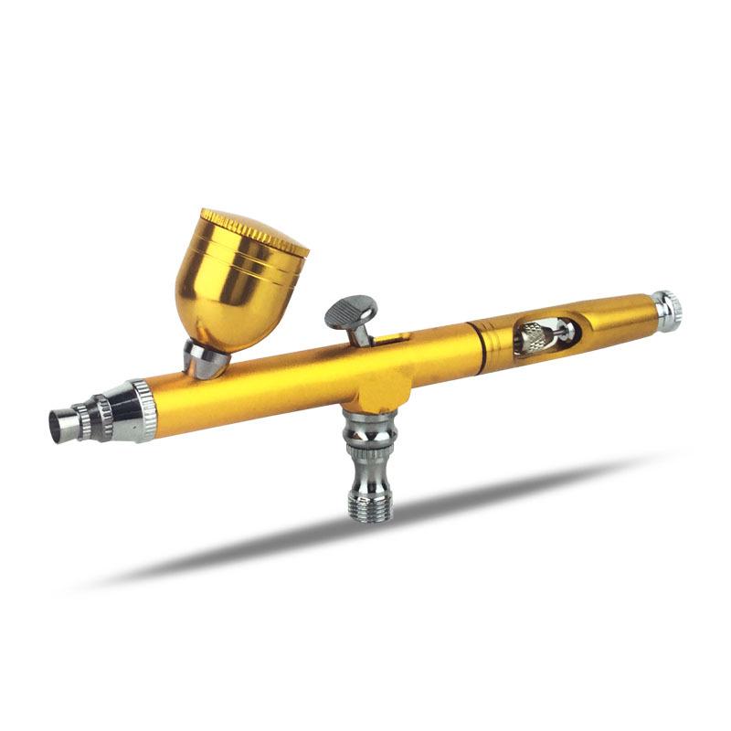 130 Model Airbrush Kit: Beginner Spray Gun for Art, Wall Painting, Furniture Repair, and Cake Decorating