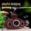 Hot-Selling PVC Submarine Aquarium Decoration: Fish & Shrimp Breeding Cave
