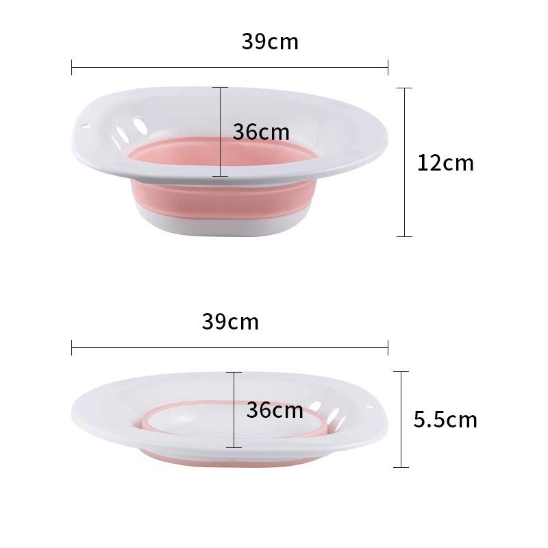 Faltbarer Toilettensitz Reinigungs-Einweich-Badewanne Schwanger Hämorrhoiden Whirlpool Bad Bidet Spülung Spezielles Waschbecken