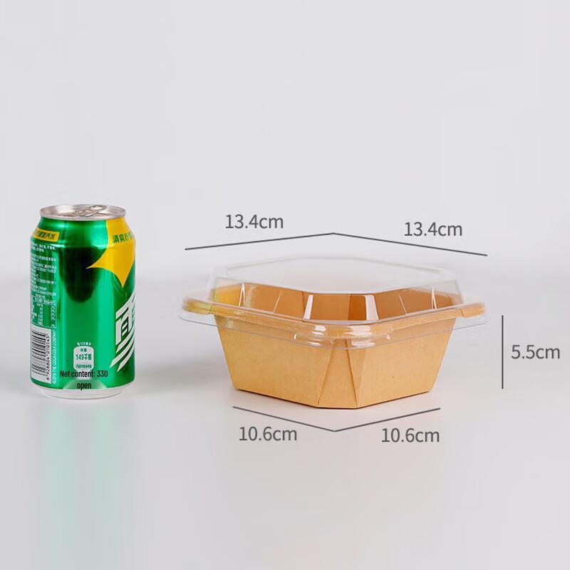 

Pabei Disposable Octagonal Kraft Paper Meal Box