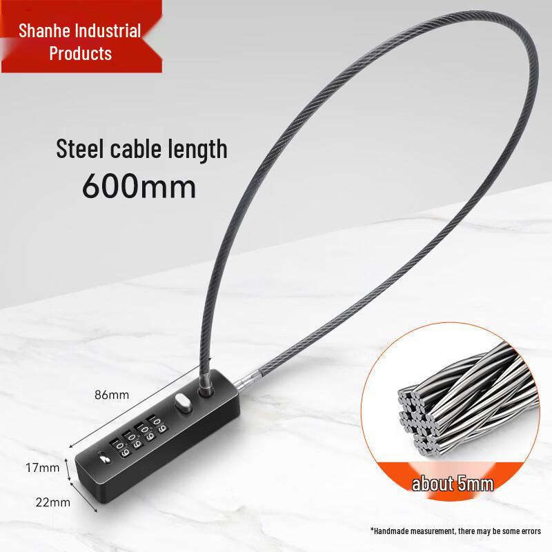 Shanhgongpin Cable Password Padlock One
