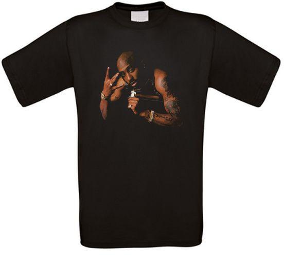 Shakur all Eyez on Me Westcoast Rap Hip Hop Gangsta T-Shirt XXXL