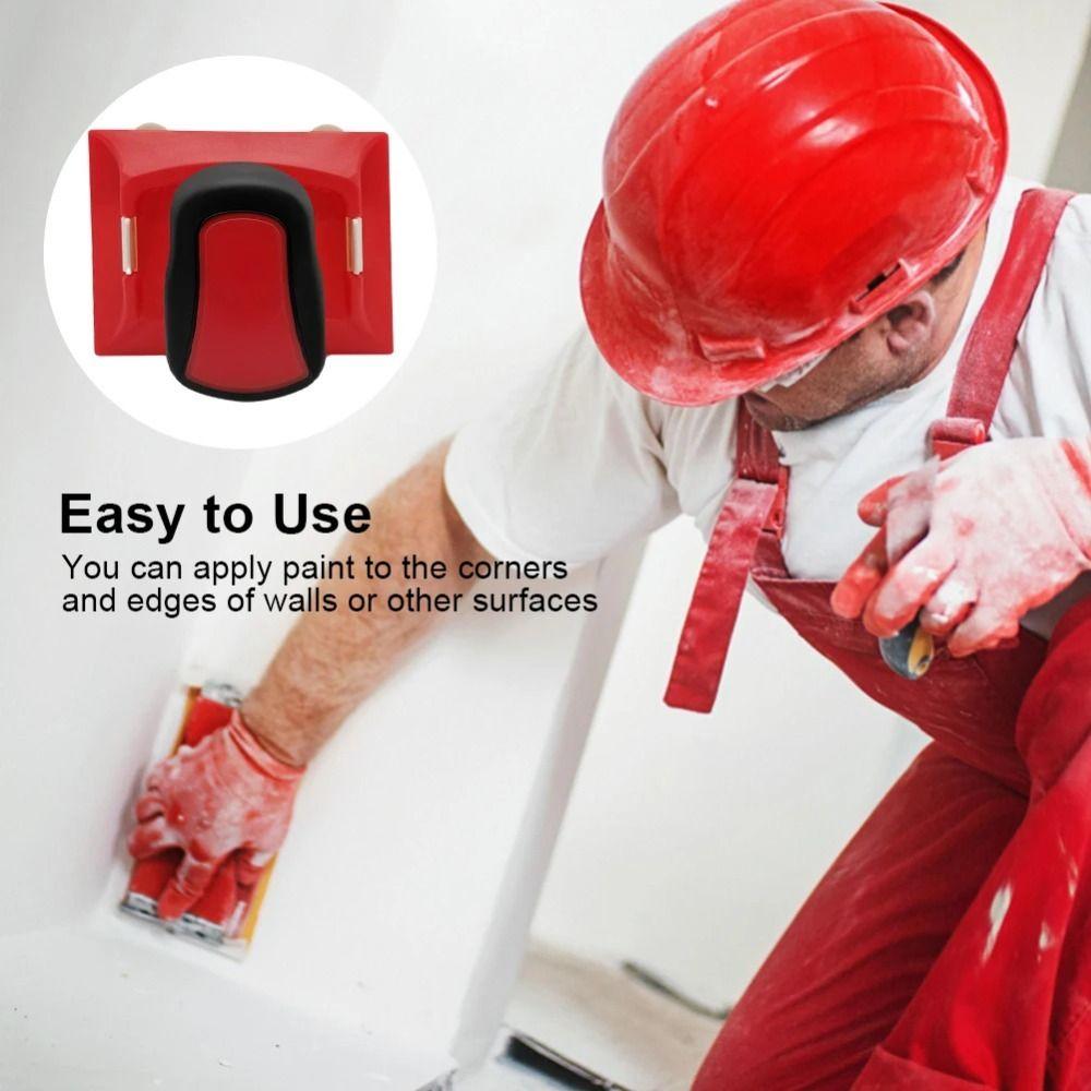 Plastic Wall Paint Edger Trimmer Home Interior Paint Pad Applicator Red Paint Edger  Wall