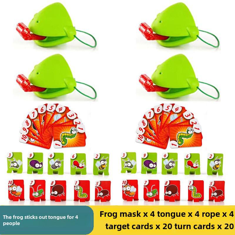 Chameleon Tongue-Flicking Board Game: Fun & Educational Parent-Child Toy
