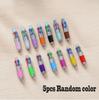 5pcs Mini 4color Push-button Ballpoint Pen Multi-color Integrated Portable Pocket Ballpoint Pen Office Notebook Color Marker Pen