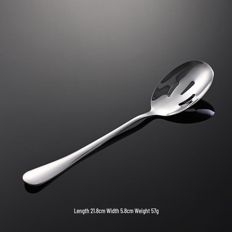 

Qian Xing Stainless Steel Serving Slotted Spoon Set