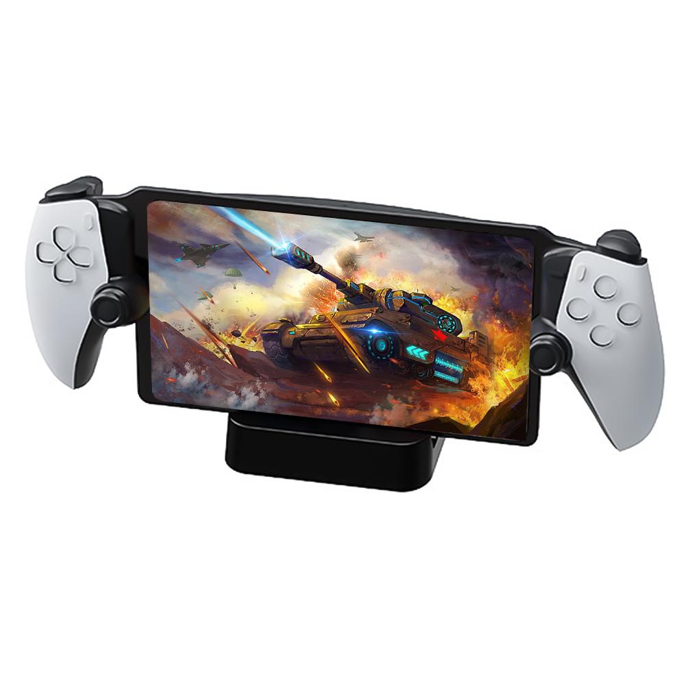 Charging Station Fast Controller Charging Station with Type-C Adapter Charging Docking Station for PS5 Portal Remote Player