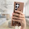 Crossbody Wallet with Card Holder Phone Case for Samsung S25 S24 Plus S23 S22 Ultra S21 FE A56 A36 A26 A16 A06 A55 A35 A15 Cover