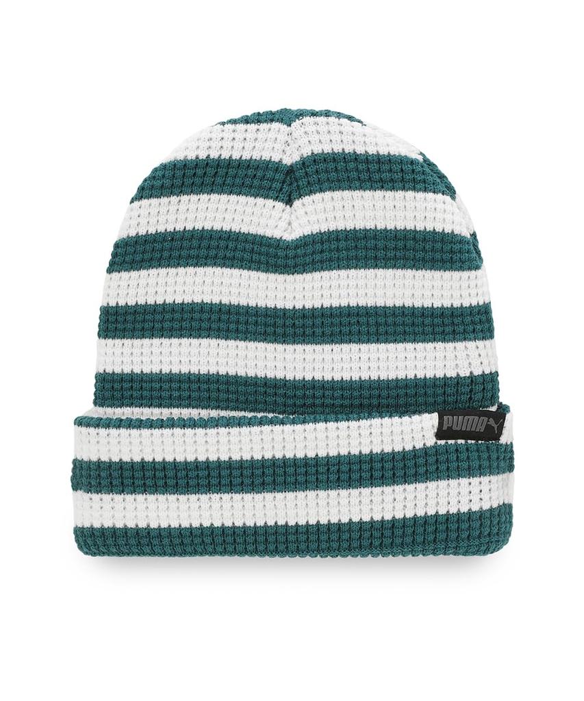 Puma Classics Mid Fit 2024 Cold White Beanie, 025677, Fall/Winter Colors, Green, (05)