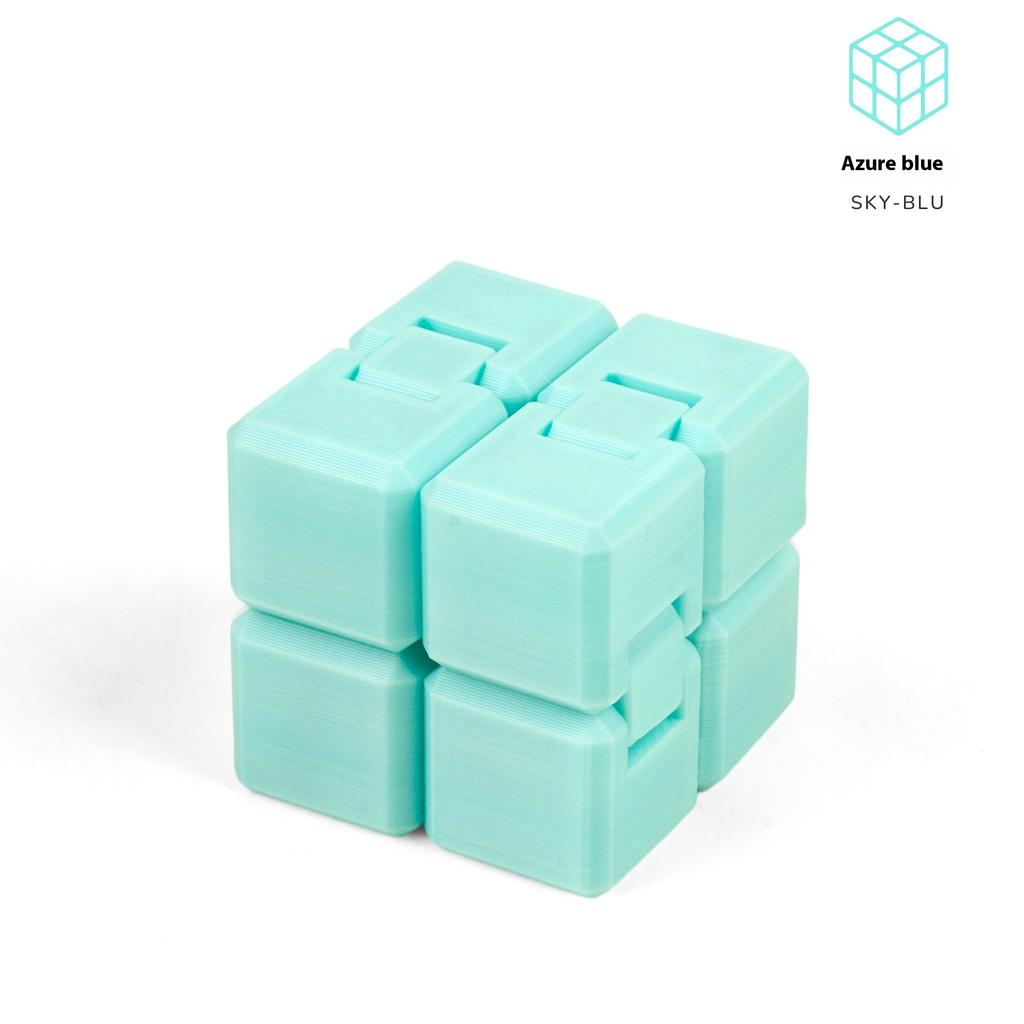 Infinity Zauberwürfel Dekompression Fidget 3D Gedruckter Verformungswürfel Kinder Erwachsene Sensorisches Mini-Gadget Stressabbau Angstspielzeug