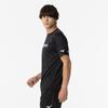 Mizuno Table Tennis Game Short JTTA M Shirt, Sleeve, U-Neck, Unisex, Moisture-Wicking, Quick-Drying, Certified, 82JAA110, Black/White,