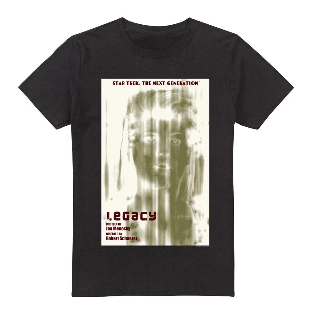 

Star Trek TNG Season 4 Episode 6 100% Cotton T-shirt Mens Tees Top S-2XL, Black L