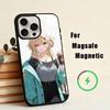 L-Lyney WW-Wuthering Waves  Phone Case For iPhone17,16,15,14,13,12,11 Plus,Pro Magnetic For Magsafe Wireless Charging