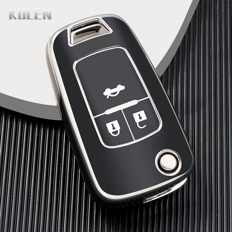 

Tpu Car Key Case Cover Shell Fob For Chevrolet Cruze Impala Camaro Garna Equinox Volt Yakista Aveo Impala Gmc Terrain Keychain